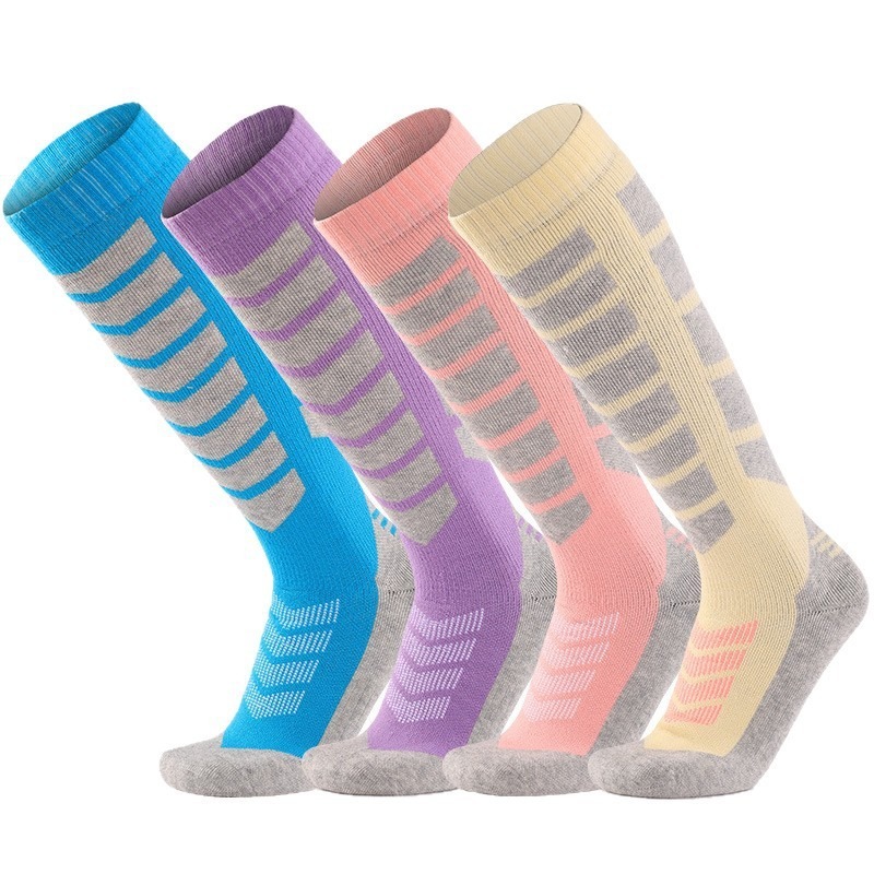 Thermal Sock Winter - Skarpety narciarskie z wełny merynosów, wysokie