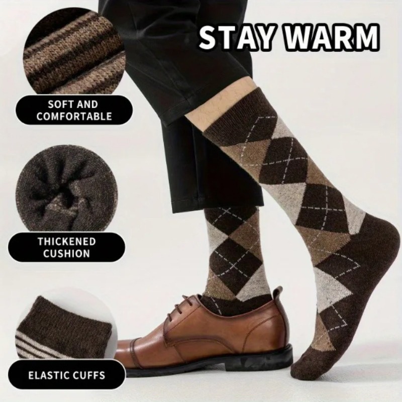 6 par skarpet męskich w stylu  – Dress Sock Men recenzja i cena