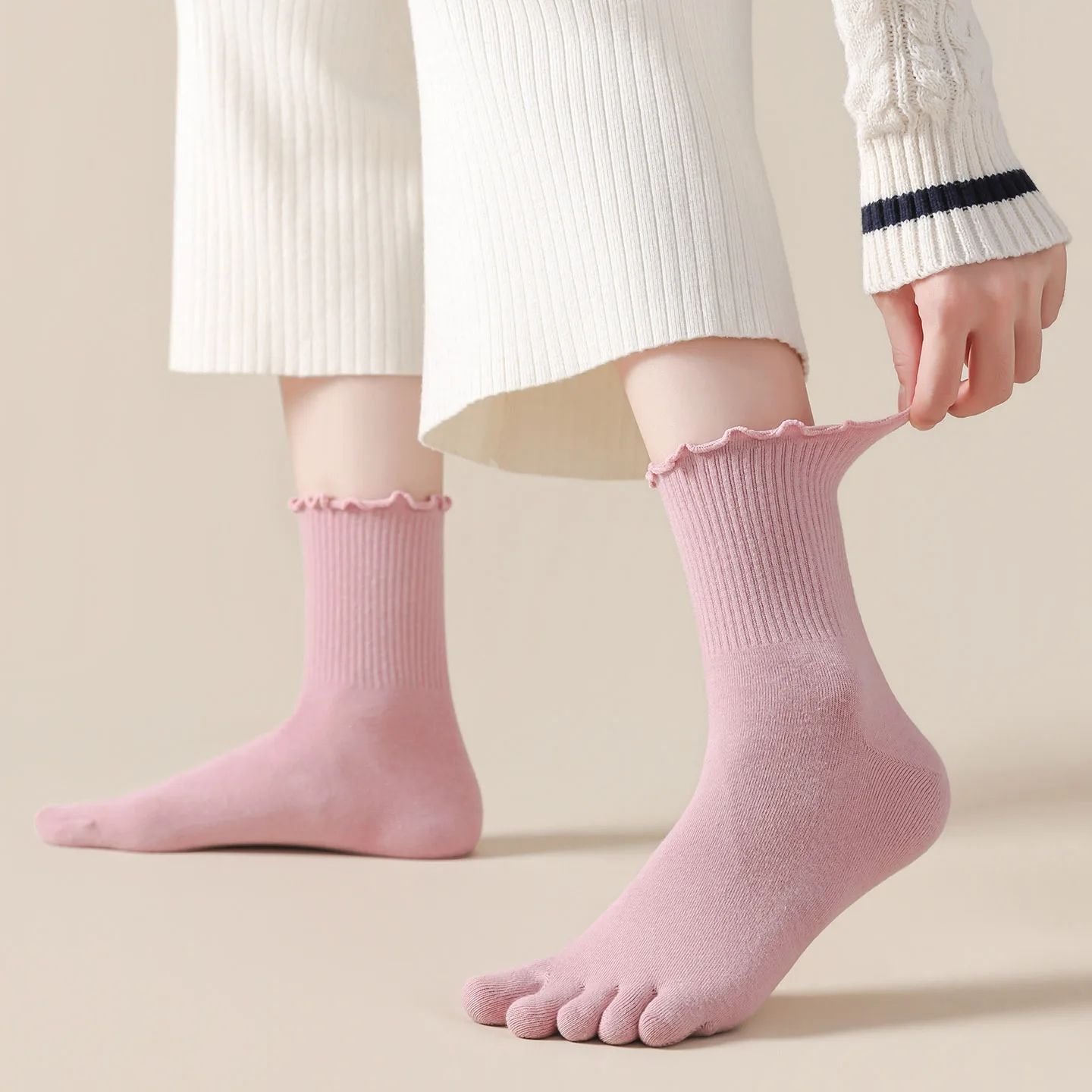 1/5 par damskich skarpetek z p – Toe Sock Split recenzja i cena